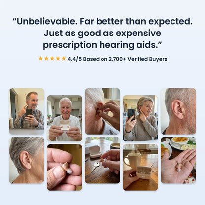 Customers wearing ClarityMax